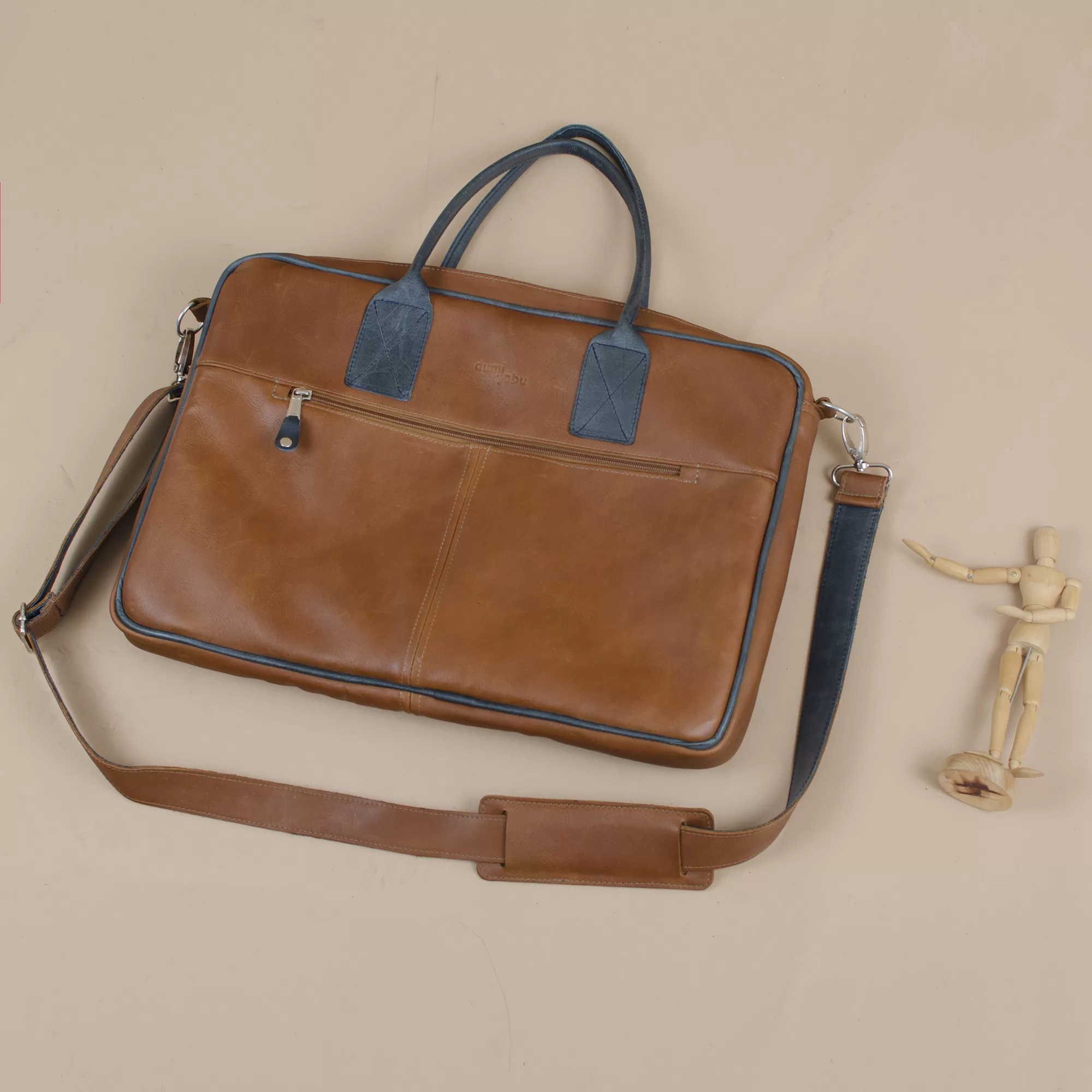 Genuine Leather Laptop Bag 11 14 Dumi and Jabu My Sarie Marais DoringBoom